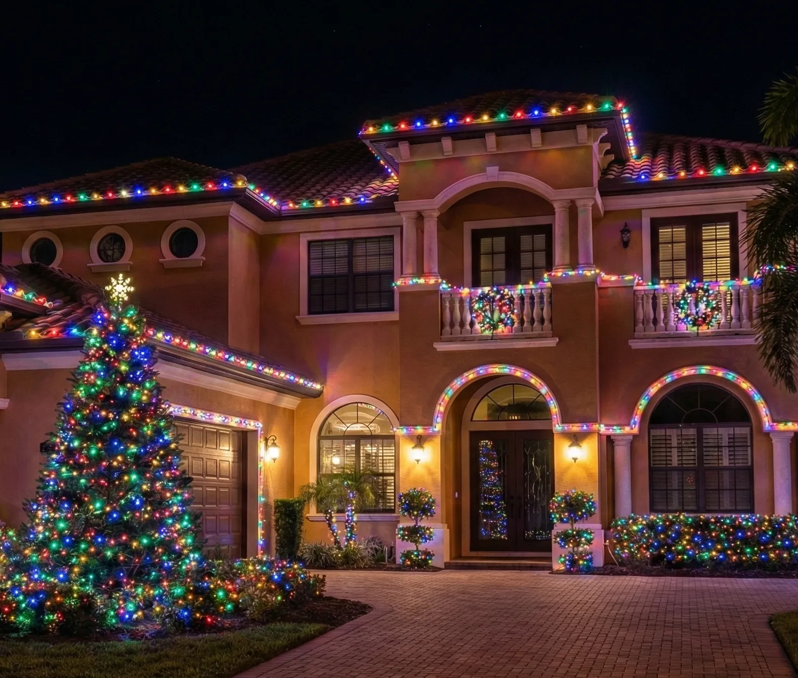 Custom holiday display